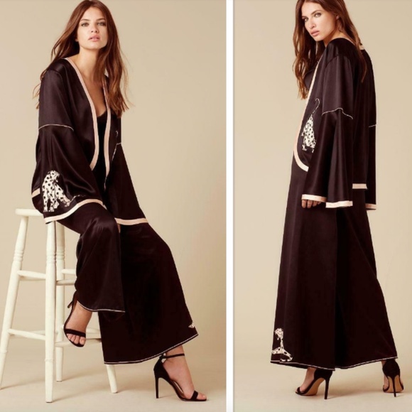 Agent Provocateur Selene Black Silk Pants NWT $675 - Picture 3 of 10